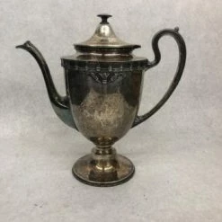 Something Blue Pitcher Silver Tarnished Silver Size Various CONTAINER