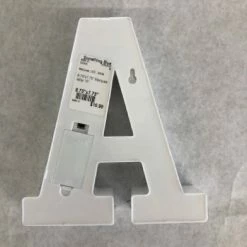 Something Blue "A" Letter Marquee Size 8.75"x7.75" LED White SIGNS DECOR