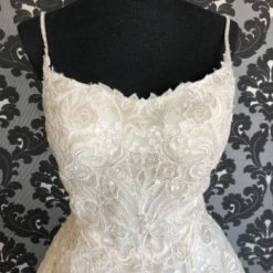 Something Blue Allure Bridal Disney "Beauty's Rose" Size 6 Ivory Ballgown