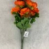 Something Blue Mainstay Ranunculus Floral Orange Size 18.75" FLORAL DECOR