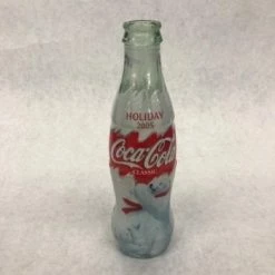 Something Blue DECOR Coca-Cola Bottle Glass Red/White Size 8oz CENTERPIECES