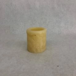 Something Blue DECOR Votive Holder Size 3" Wax Ivory CANDLES