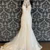 Something Blue Madison James MJ418 Size 10 Ivory Tulle With Lace And Sequins