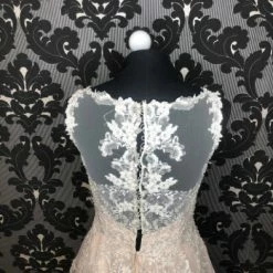 Something Blue Stella York 6436 Women's Wedding Dress Lace/Tulle Ivory/Moscato 10 Something Blue Stella York 6436 Women's Wedding Dress Lace/Tulle Ivory/Moscato