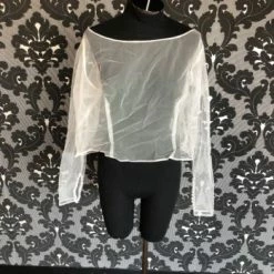 Something Blue Essense Of Australia Size 26 Ivory Tulle Skirt Jackets