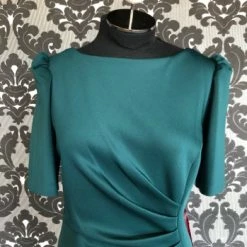 Something Blue Xszape Formal Size 12 Poly Spandex Hunter Green FORMAL/MOTHER'S DRESSES