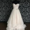 Something Blue Wedding Sincerity Strapless Ballgown Blush Size 12 Wedding Dress