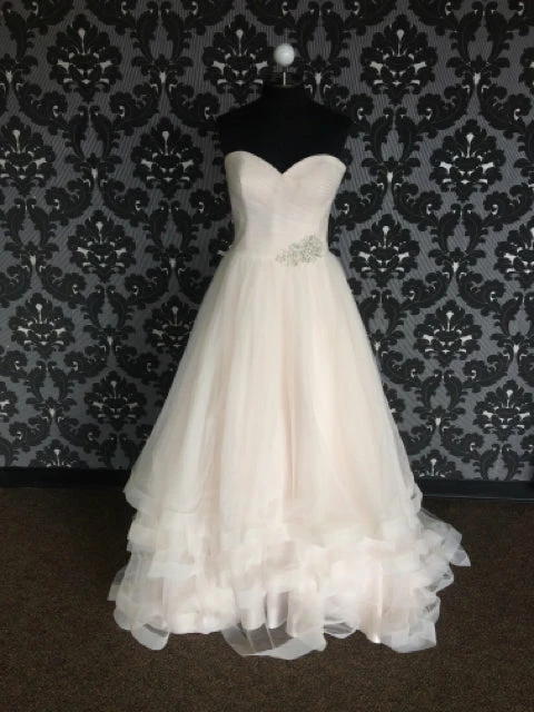 Something Blue Wedding Sincerity Strapless Ballgown Blush Size 12 Wedding Dress 3 Something Blue Wedding Sincerity Strapless Ballgown Blush Size 12 Wedding Dress