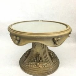 Something Blue Southern Living The Jackson Resin/Glass Beige Size 7.75"x11" CAKE ACCESSORIES