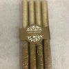 Something Blue DECOR LuxeHabitat Taper Candle Glitter Gold Size 4ct CANDLES