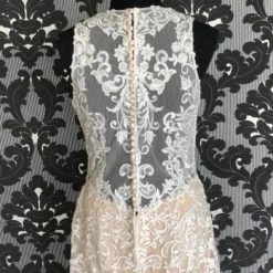 Something Blue WEDDING DRESSES Allure Romance 3167 Size 12 Hignneck Fit & Flare