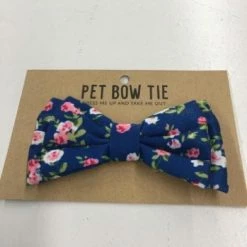 Something Blue Wedding THE PARLOUR Floral Pet Bow Tie