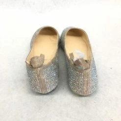 Something Blue Betsey Johnson SB-Joy Champagne Size 8 Flat Ankle Strap NEW ARRIVALS