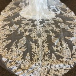 Something Blue WEDDING DRESSES Casablanca 2404 Wedding Dress Lace/poly Ivory/Silver Size 20 13 Something Blue WEDDING DRESSES Casablanca 2404 Wedding Dress Lace/poly Ivory/Silver Size 20