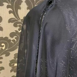 Something Blue Ignite Evenings Women Formal Lace/Chiffon Navy Size 16 W/ Shawl FORMAL/MOTHER'S DRESSES