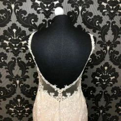 Something Blue Essense Of Australia D2387 Women's Wedding Dress Lace Ivory/Nude WEDDING DRESSES