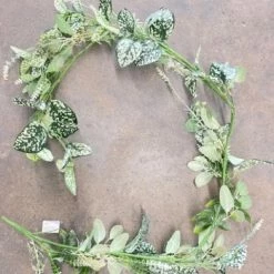 Something Blue DECOR Garland Greenery Green/white Size 5' GARLAND