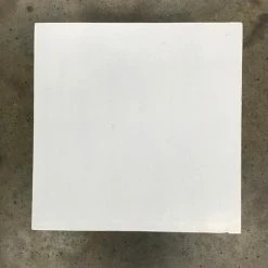 Something Blue Wedding Cake Stand Wood White Size 13"x13"x8" Cake Stand