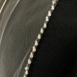 Something Blue VEILS Marionat 3874 Women's Veil Tulle/Rhinestones Ivory Beaded ORDER ONLY