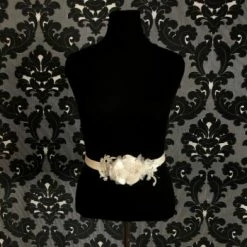 Something Blue BelBT003 Belt Floral Lace/Rhinestone Ivory NEW ARRIVALS