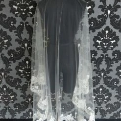 Something Blue Veil Size 53" Ivory Lace Edge VEILS