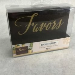 Something Blue David Tutera Sign Wood Gold Brown Size 4.5" X 6" SIGNS DECOR