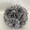 Something Blue DECOR 11" Grey Kissing Ball