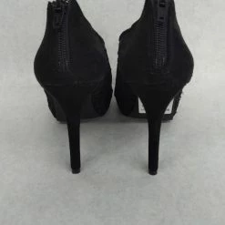 Something Blue Shoe Size 8 Lace Black SHOES