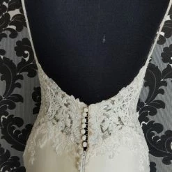 Something Blue Martina Liana 906 Wedding Dress Size 10 Satin/Tulle Ivory Sleeveless Mermaid