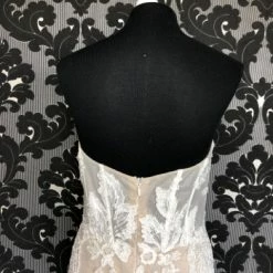 Something Blue CallaBlanche 121235 Wedding Dress Size 16 Beaded Ivory Strapless Fit & Flare WEDDING DRESSES