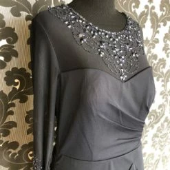 Something Blue FORMAL/MOTHER'S DRESSES JS Collection Women's Formal Poly Spandex Navy Size 8