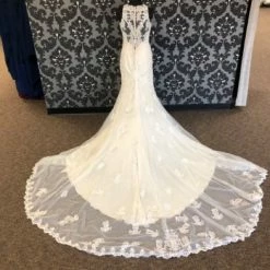 Something Blue Essense Of Australia D2174 Wedding Dress Beaded Lace AS IS- HOLES IN MESH/STAINS 7 Something Blue Essense Of Australia D2174 Wedding Dress Beaded Lace AS IS- HOLES IN MESH/STAINS