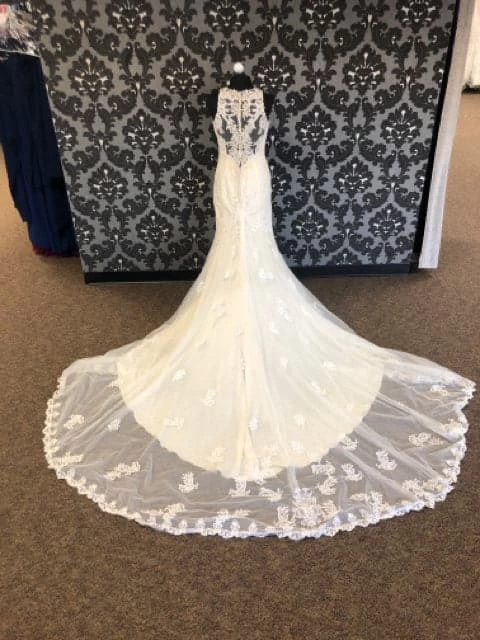 Something Blue Essense Of Australia D2174 Wedding Dress Beaded Lace AS IS- HOLES IN MESH/STAINS 5 Something Blue Essense Of Australia D2174 Wedding Dress Beaded Lace AS IS- HOLES IN MESH/STAINS