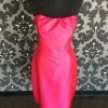 Something Blue FORMAL/MOTHER'S DRESSES Size 10 Fuschia Lugo 240 Cocktail Silk Strapless