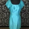 Something Blue Size 10 Pool Lugo 221 Cocktail Linen Cap Sleeve FORMAL/MOTHER'S DRESSES