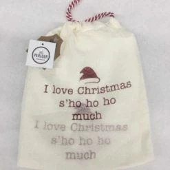 Something Blue Wedding Mudpie Christmas Apron In A Bag THE PARLOUR