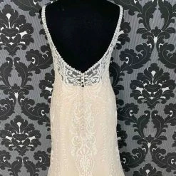 Something Blue Kenneth Winston KORA 1734 Women's Wedding Dress Lace Ivory WEDDING DRESSES