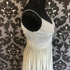 Something Blue Adrianna Papell AP1E201487 Formal Tulle Light Sage Size 4 FORMAL DRESSES