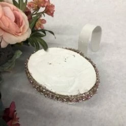 Something Blue Pew Accents Floral Mauve/Blush/Ivory/White Size 12" FLORAL