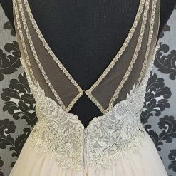 Something Blue Essense Of Australia D2409 Women Wedding Dress Sequin Tulle WEDDING DRESSES 12 Something Blue Essense Of Australia D2409 Women Wedding Dress Sequin Tulle WEDDING DRESSES