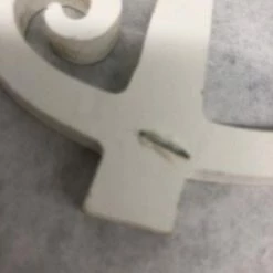 Something Blue DECOR Sign Wood White Size 5pc SIGNS