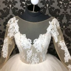 Something Blue Blush By Hayley Paige BL1652 Wedding Dress Tulle/Lace Ivory/Nude WEDDING DRESSES