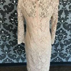 Something Blue Size 10 Brown Jackie Jon Cocktail Lace FORMAL DRESSES FORMAL/MOTHER'S DRESSES