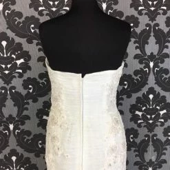 Size 14 Ivory Jasmine Lace/Tulle Strapless Dropwaist Sweetheart WEDDING DRESSES