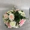 Something Blue DECOR Floral Arrangement Size 13"x10" Floral Ivory/Blush/Green FLORAL