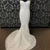 Something Blue Lillian West 6425 Women's Wedding Dress Lace Ivory Size 12