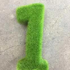 Something Blue DECOR David Tutera Table Numbers Green Moss 15 Pack