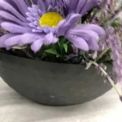 Something Blue Centerpiece Floral Purple/Ivory/Green Size 12"x21" CENTERPIECES