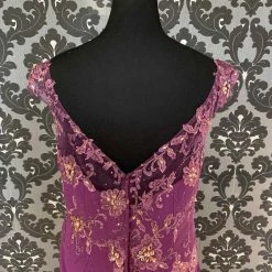 Something Blue Montage 113920 Formal Chiffon/Beaded Purple Size 16