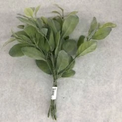 Something Blue Lamb's Ear Flocking Green Size 15" FLORAL